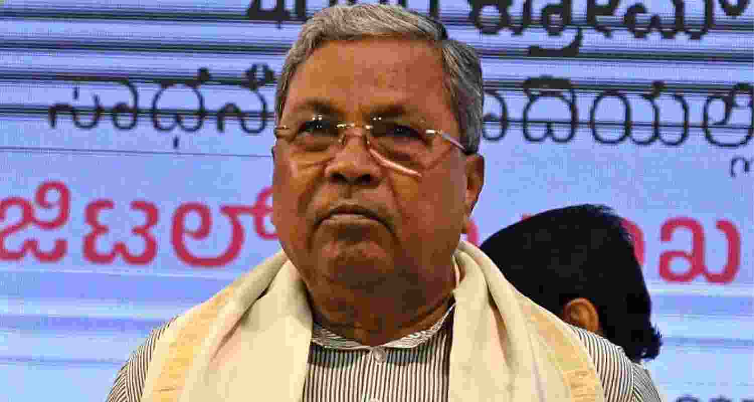 Karnataka Chief Minister Siddaramaiah. Karnataka Chief Minister Siddaramaiah.