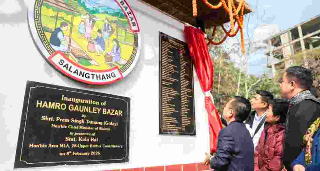 Sikkim Chief Minister Prem Singh Tamang inaugurates Hamro Gauley Bazar in Gangtok’s Reshithang, a fully organic farmers’ market aimed at direct sales and rural economic growth. Sikkim Chief Minister Prem Singh Tamang inaugurates Hamro Gauley Bazar in Gangtok’s Reshithang, a fully organic farmers’ market aimed at direct sales and rural economic growth.