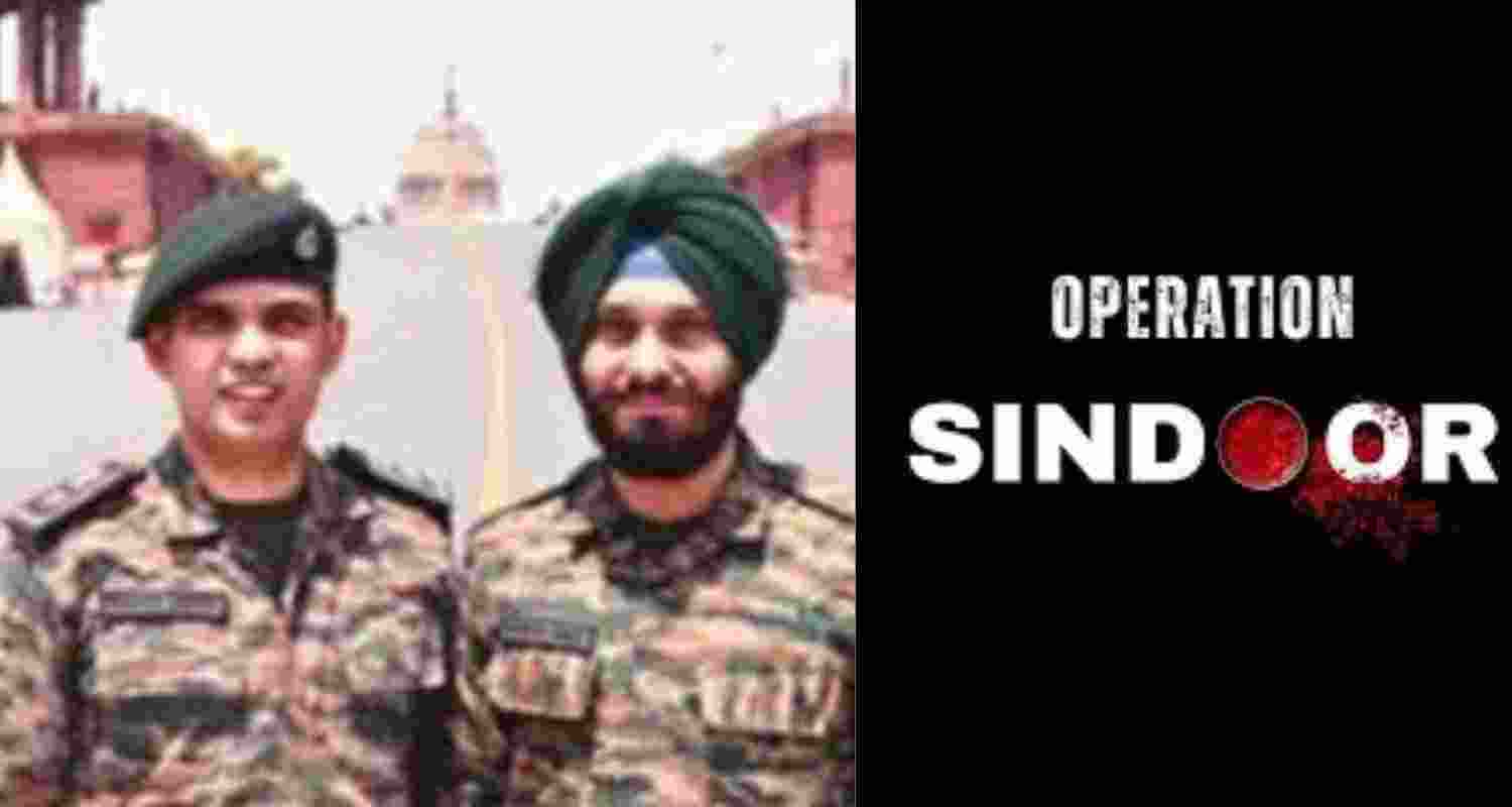 Meet the Armymen behind Op Sindoor's logo Meet the Armymen behind Op Sindoor's logo