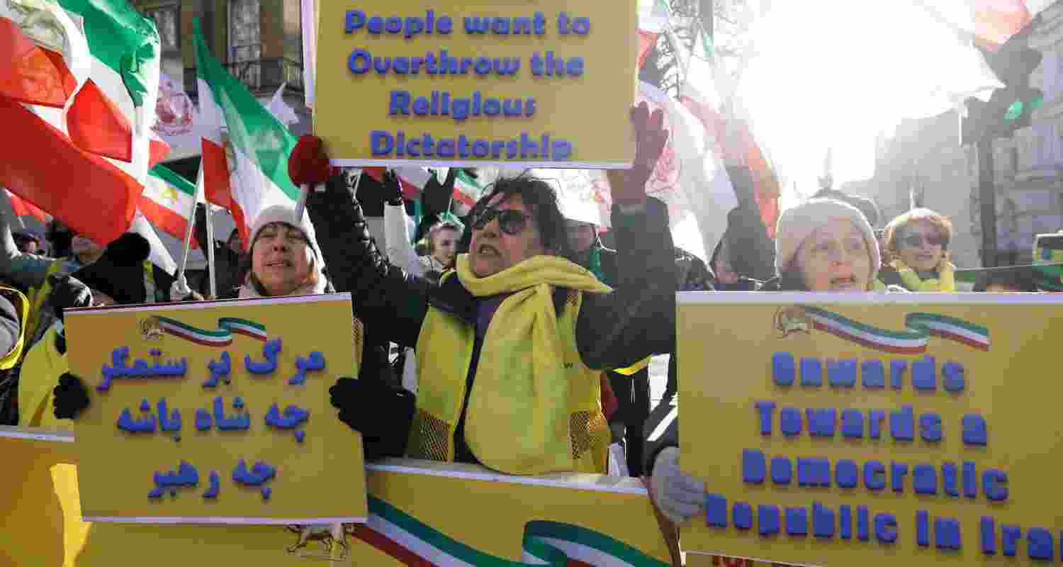 The protests stemmed from spiralling inflation after the Iranian rial lost much of its value against the dollar. The protests stemmed from spiralling inflation after the Iranian rial lost much of its value against the dollar.