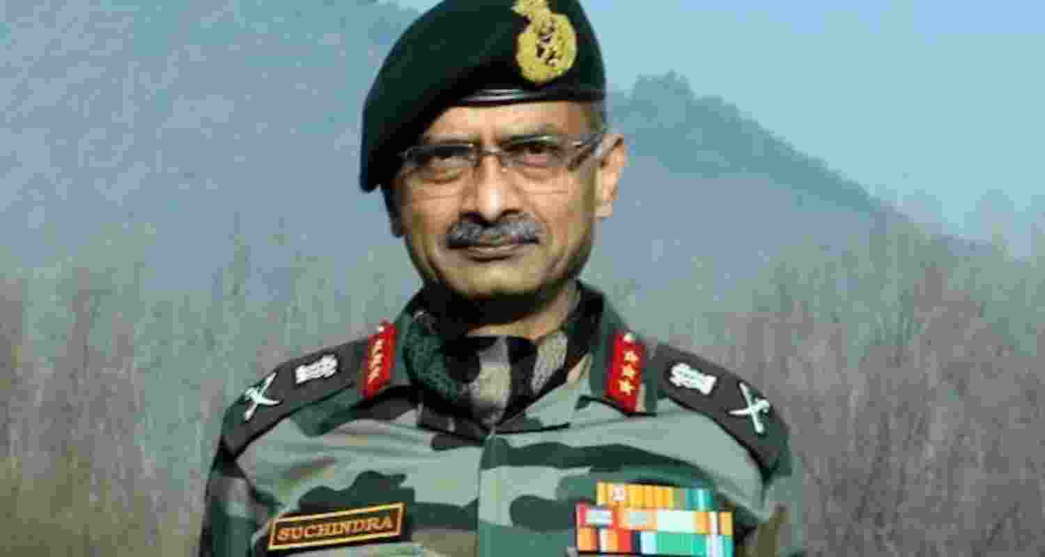 Northern Army Commander Lieutenant General Suchindra Kumar. Northern Army Commander Lieutenant General Suchindra Kumar.