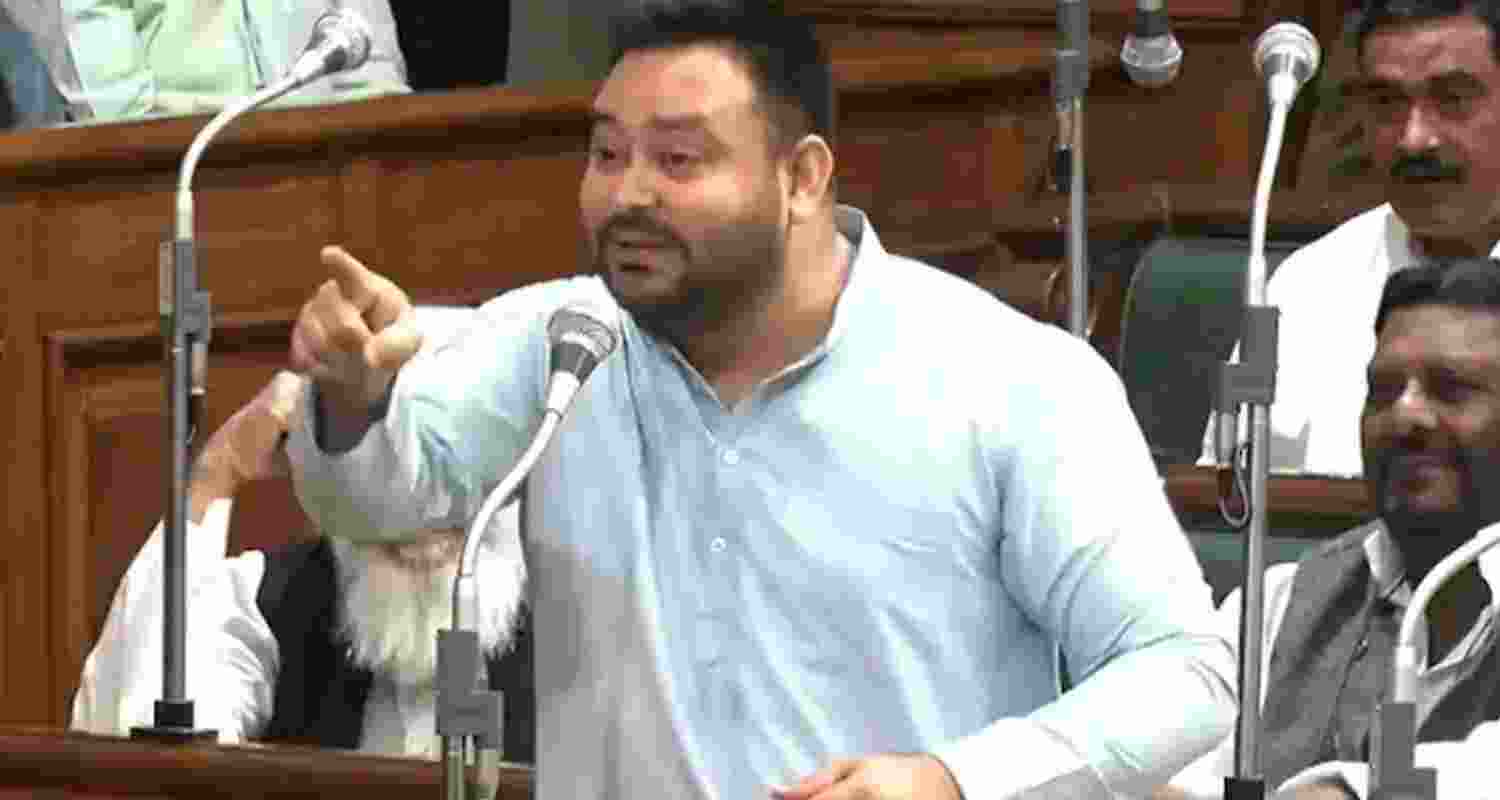 Bihar assembly sees 'My Father vs Your Father' face-off Bihar assembly sees 'My Father vs Your Father' face-off