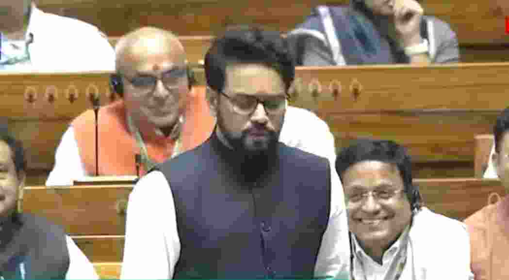 Some people are "accidental" Hindus and their knowledge of Mahabharata is also "accidental," Hamirpur MP Anurag Thakur said.in a speech during discussions on the Budget in the Lok Sabha. Some people are "accidental" Hindus and their knowledge of Mahabharata is also "accidental," Hamirpur MP Anurag Thakur said.in a speech during discussions on the Budget in the Lok Sabha.