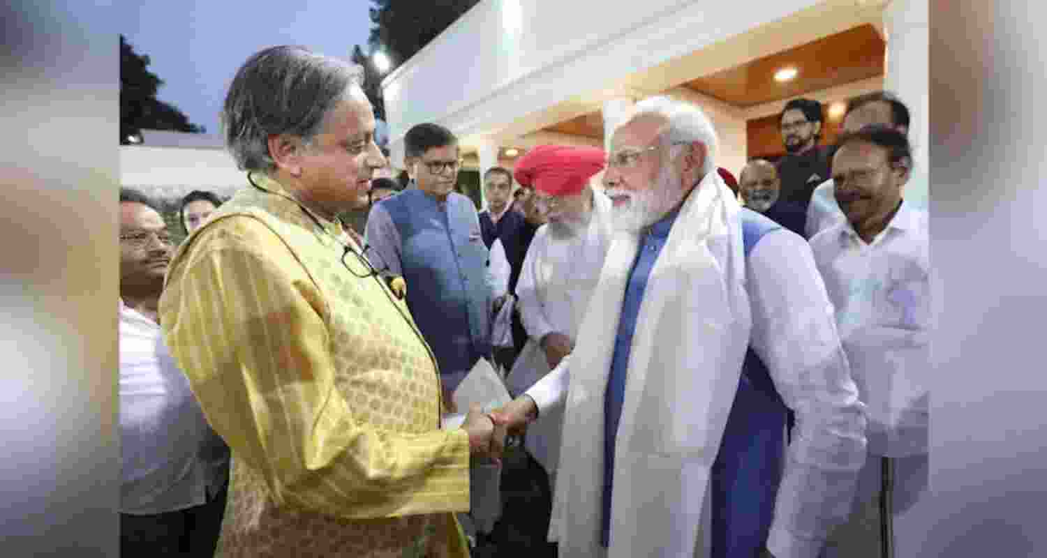 Sources said the Congress asked Shashi Tharoor if he was interested in speaking during the debate. Sources said the Congress asked Shashi Tharoor if he was interested in speaking during the debate.