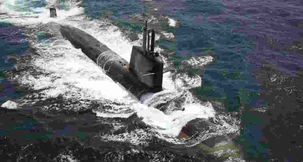 A file photo of the vessel, Marthoma, collided with a Scorpene-class submarine. Photo credit - X. A file photo of the vessel, Marthoma, collided with a Scorpene-class submarine. Photo credit - X.