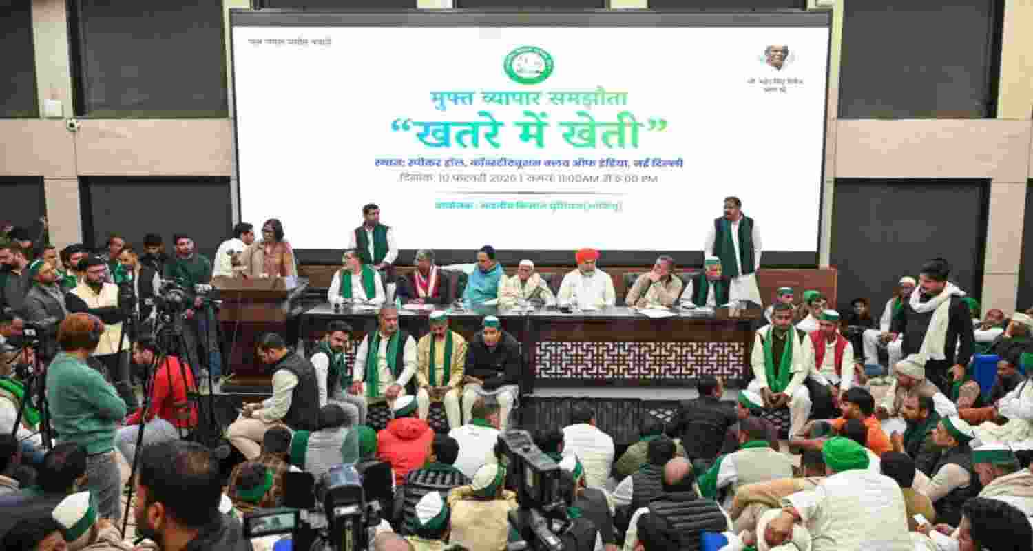 Trade unions and farmers come together to protest across the country on Thursday. Trade unions and farmers come together to protest across the country on Thursday.