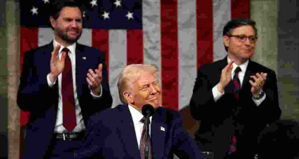 US President Donald Trump delivers a speech to a joint session of Congress. (Image:X) US President Donald Trump delivers a speech to a joint session of Congress. (Image:X)