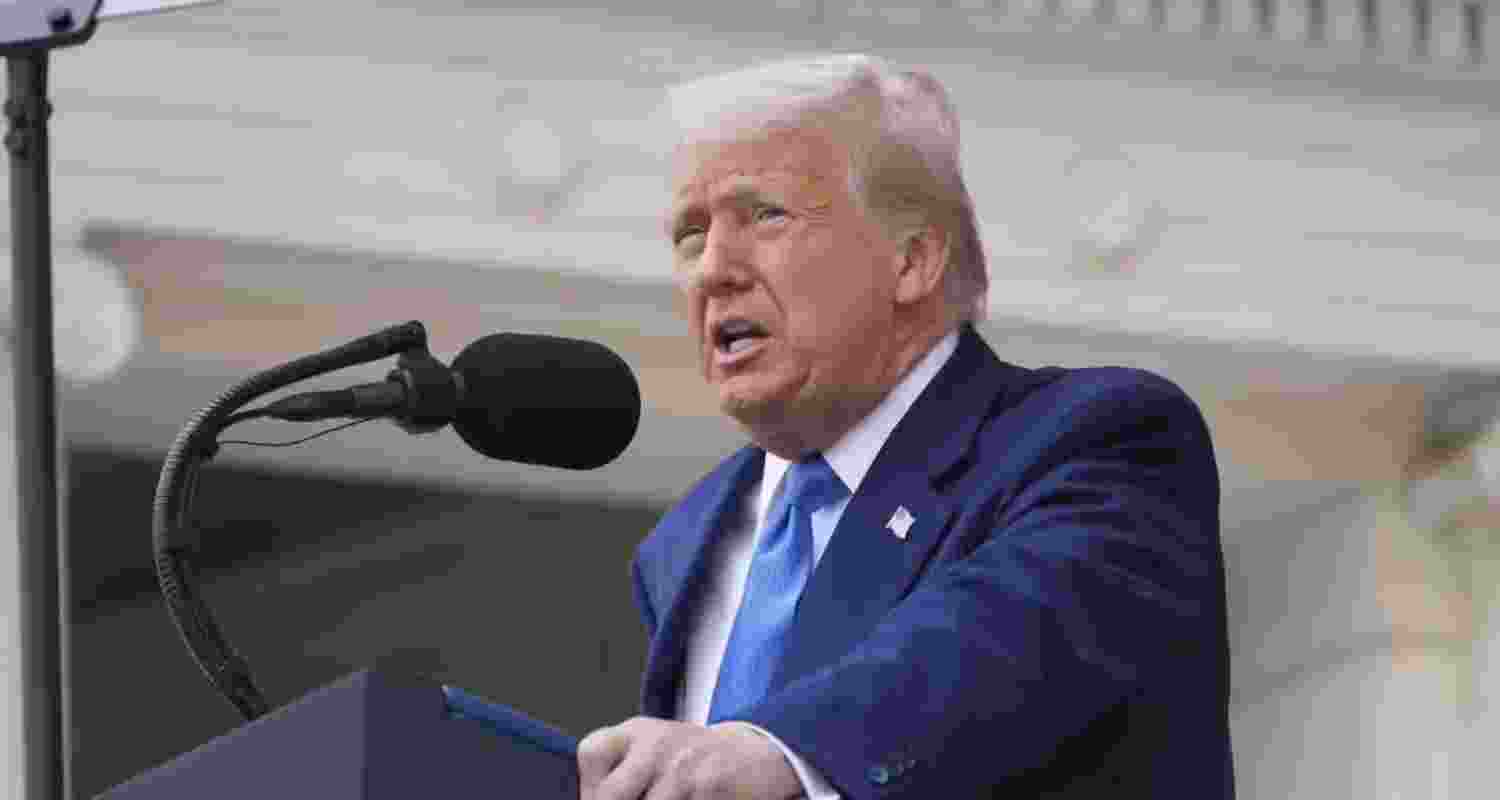 Trump claimed his track record of solving conflicts was "pretty good". Trump claimed his track record of solving conflicts was "pretty good".