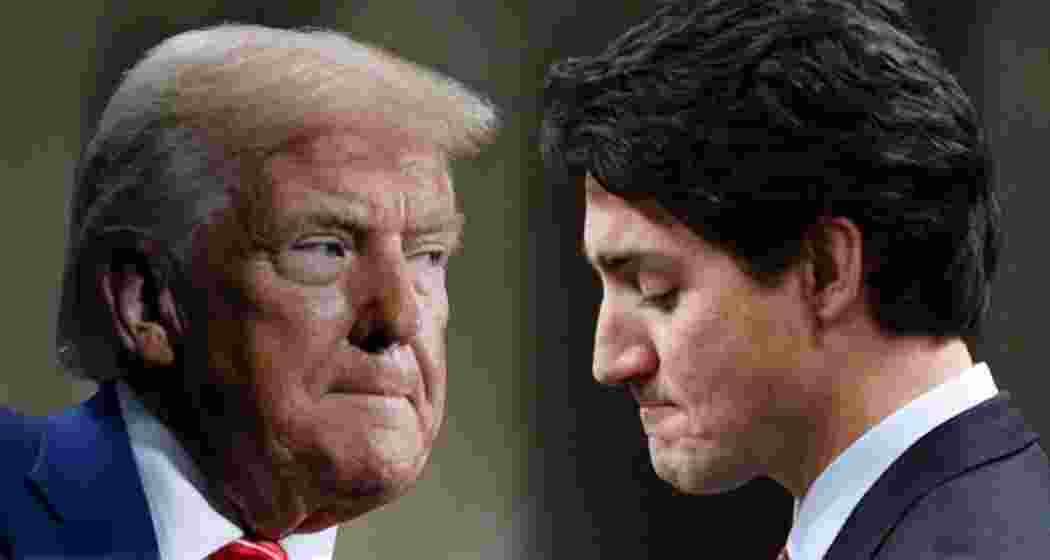 United States President Donald Trump (L), Canadian Prime Minister Justin Trudeau (R). United States President Donald Trump (L), Canadian Prime Minister Justin Trudeau (R).