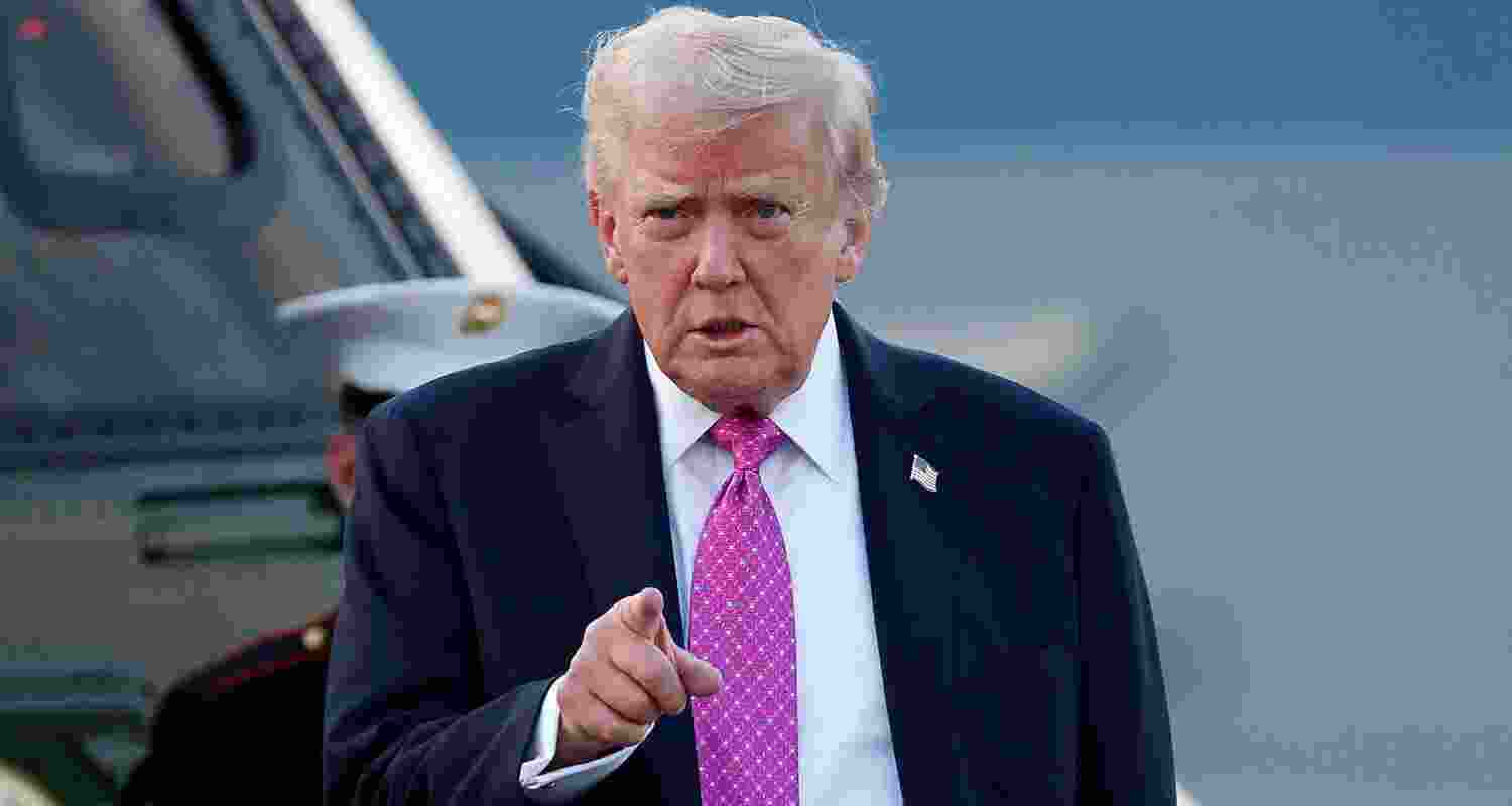 US President Donald Trump. US President Donald Trump.