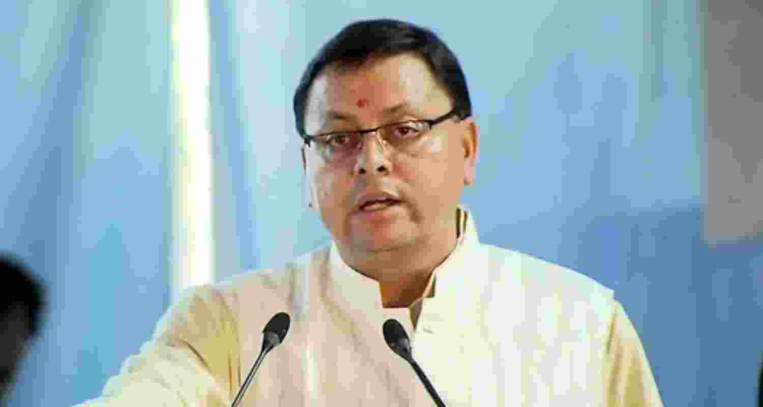 Pushkar Singh Dhami. Pushkar Singh Dhami.