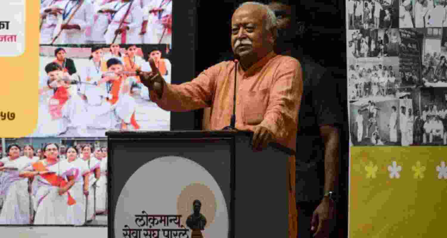 Mohan Bhagwat says Ram temple does not define Hindu leader. Mohan Bhagwat says Ram temple does not define Hindu leader.