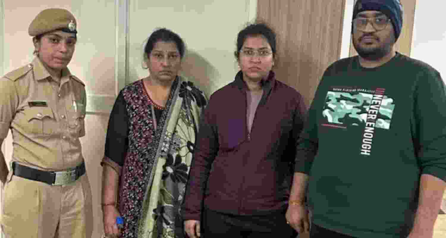 Atul Subhash suicide Nikita and her family granted bail. File Photo of Arrest of Accused. Atul Subhash suicide Nikita and her family granted bail. File Photo of Arrest of Accused.