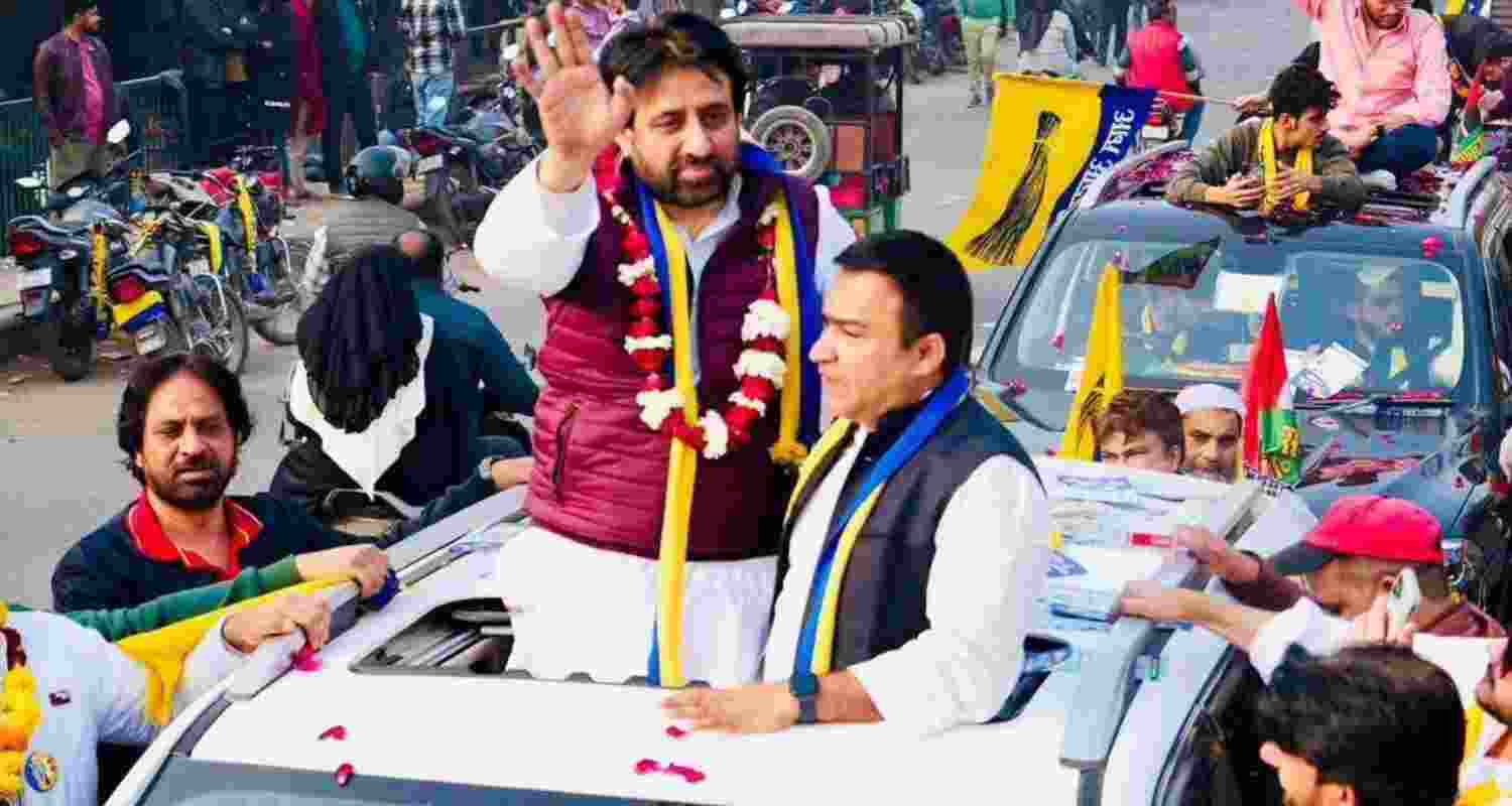 AAP candidate Amanatullah Khan booked for MCC violation. AAP candidate Amanatullah Khan booked for MCC violation.