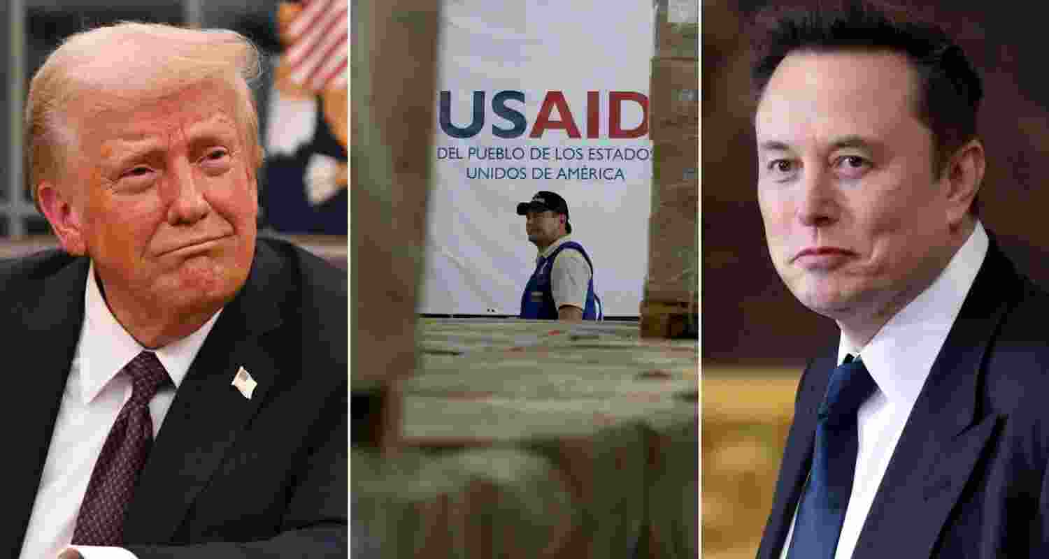 Trump administration puts global USAID workforce on leave. Trump administration puts global USAID workforce on leave.