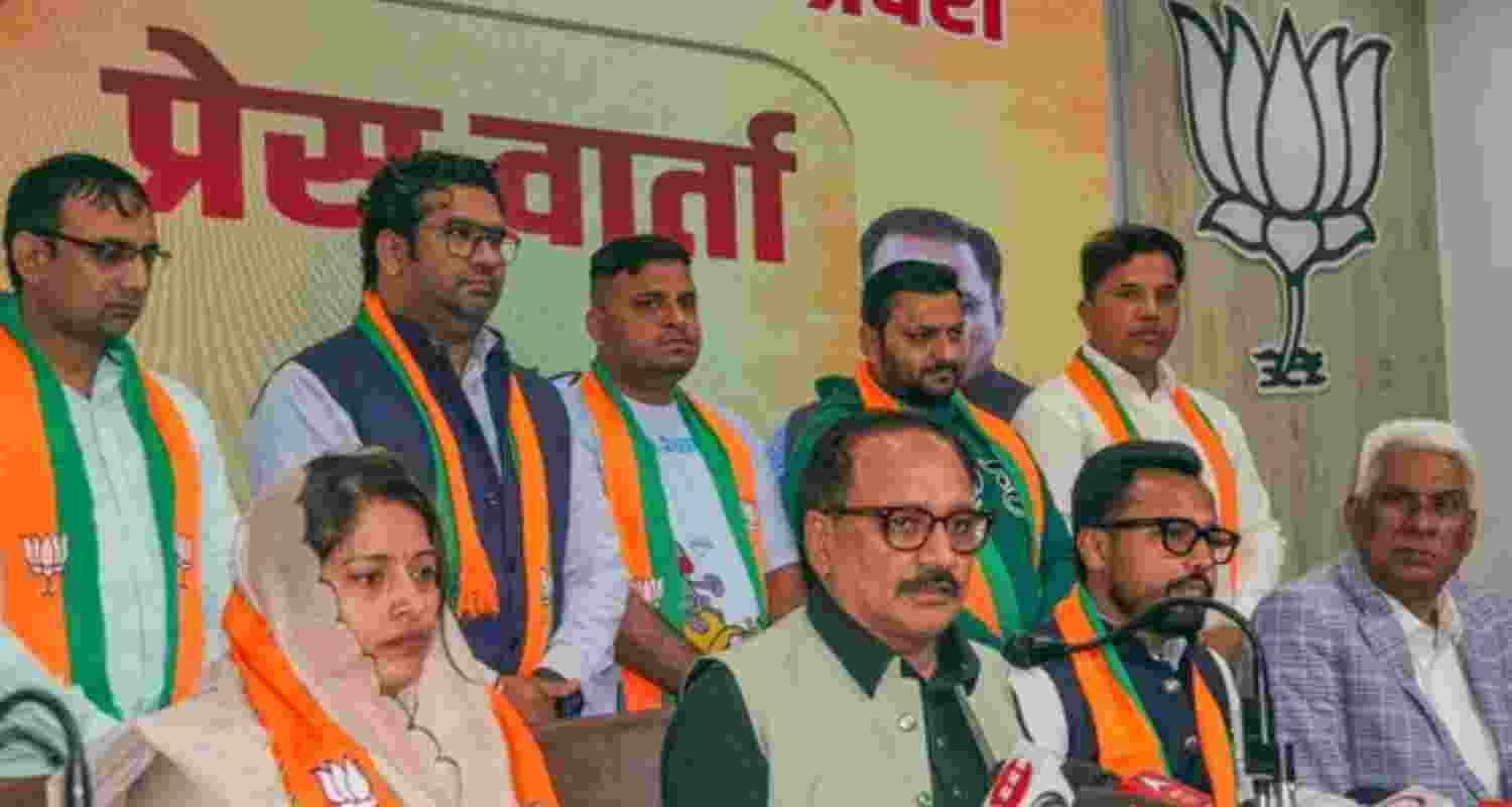 BJP gains strength as three AAP councillors switch sides. BJP gains strength as three AAP councillors switch sides.