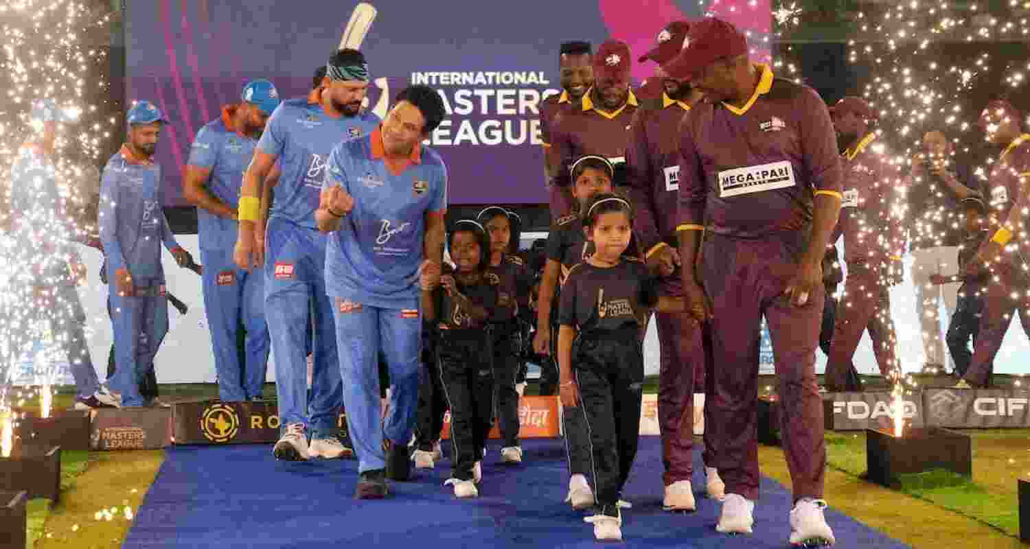 Cricket Icons Collide as India Masters Face WI Masters. Cricket Icons Collide as India Masters Face WI Masters.