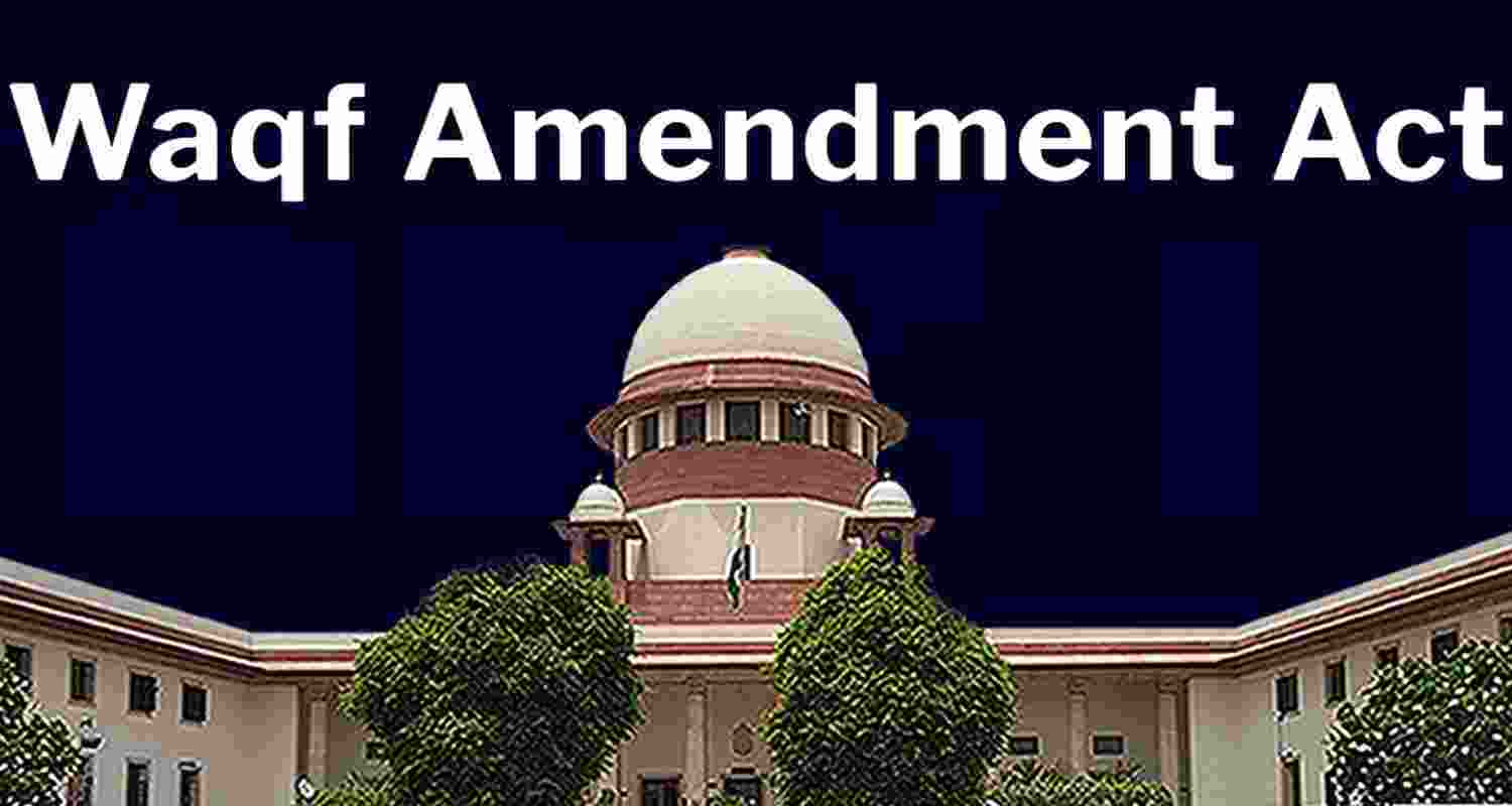 Supreme Court flags waqf law consequences. Supreme Court flags waqf law consequences.