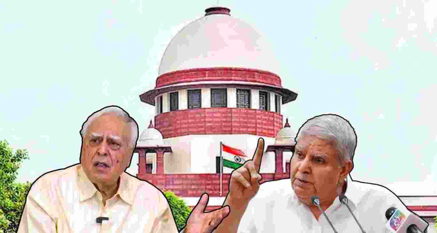 Kapil Sibal says courts protect Constitution not defy it. Kapil Sibal says courts protect Constitution not defy it.