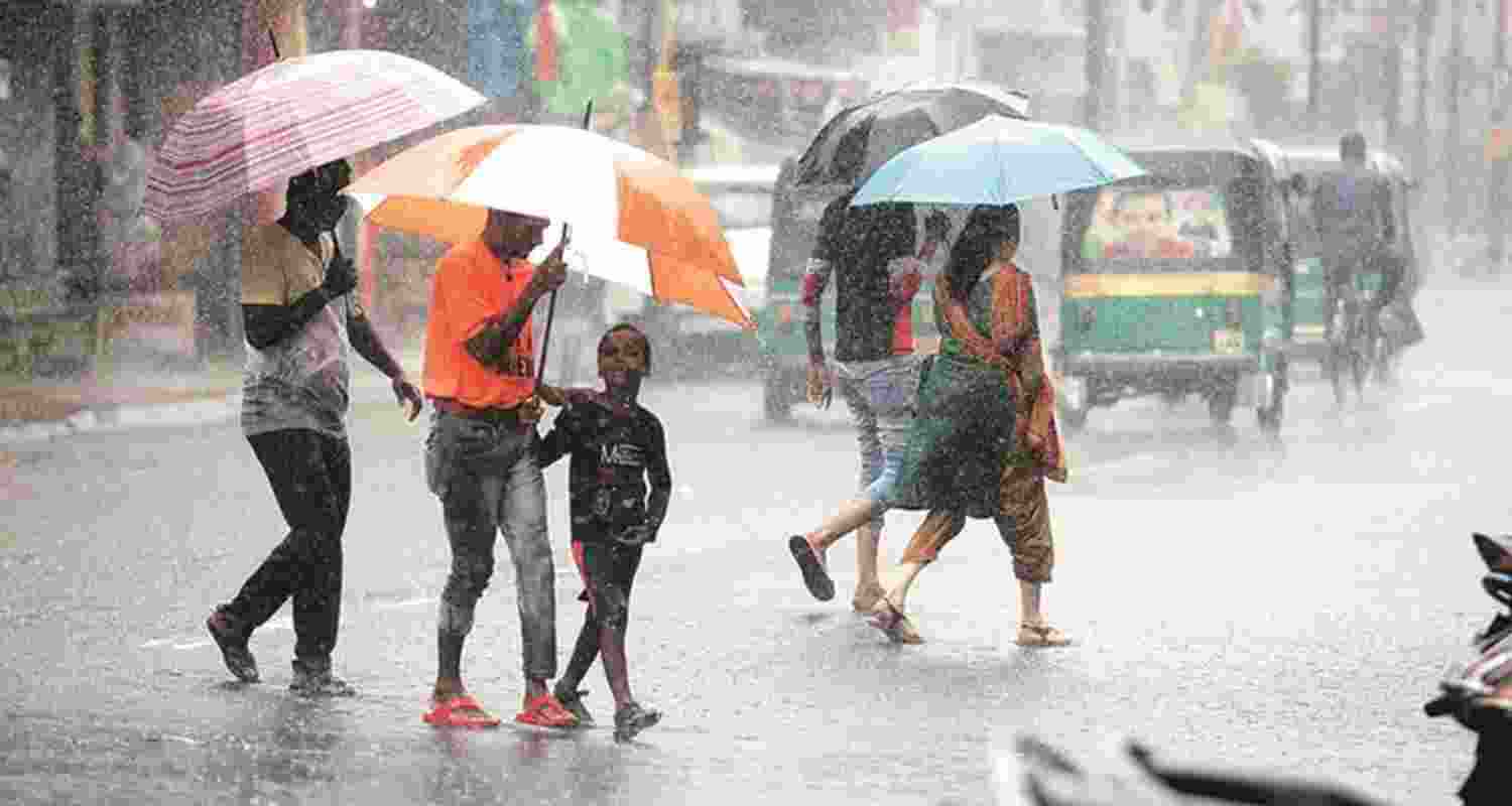 Rain disrupts life in Bhavnagar schools declared shut. Rain disrupts life in Bhavnagar schools declared shut.