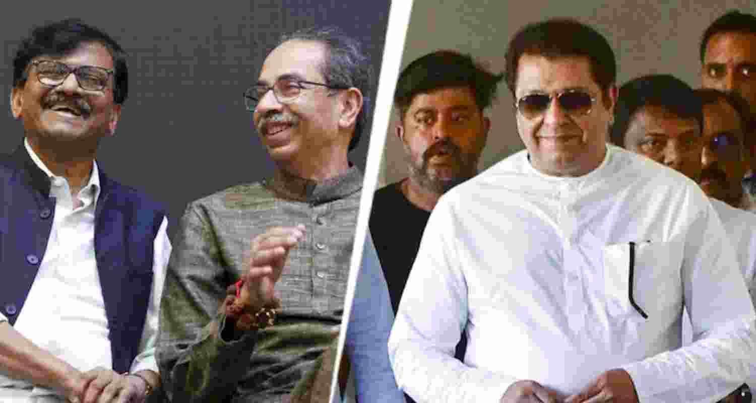 Thackeray Cousins Together to Protect Marathi Pride, Says Sanjay Raut. Thackeray Cousins Together to Protect Marathi Pride, Says Sanjay Raut.