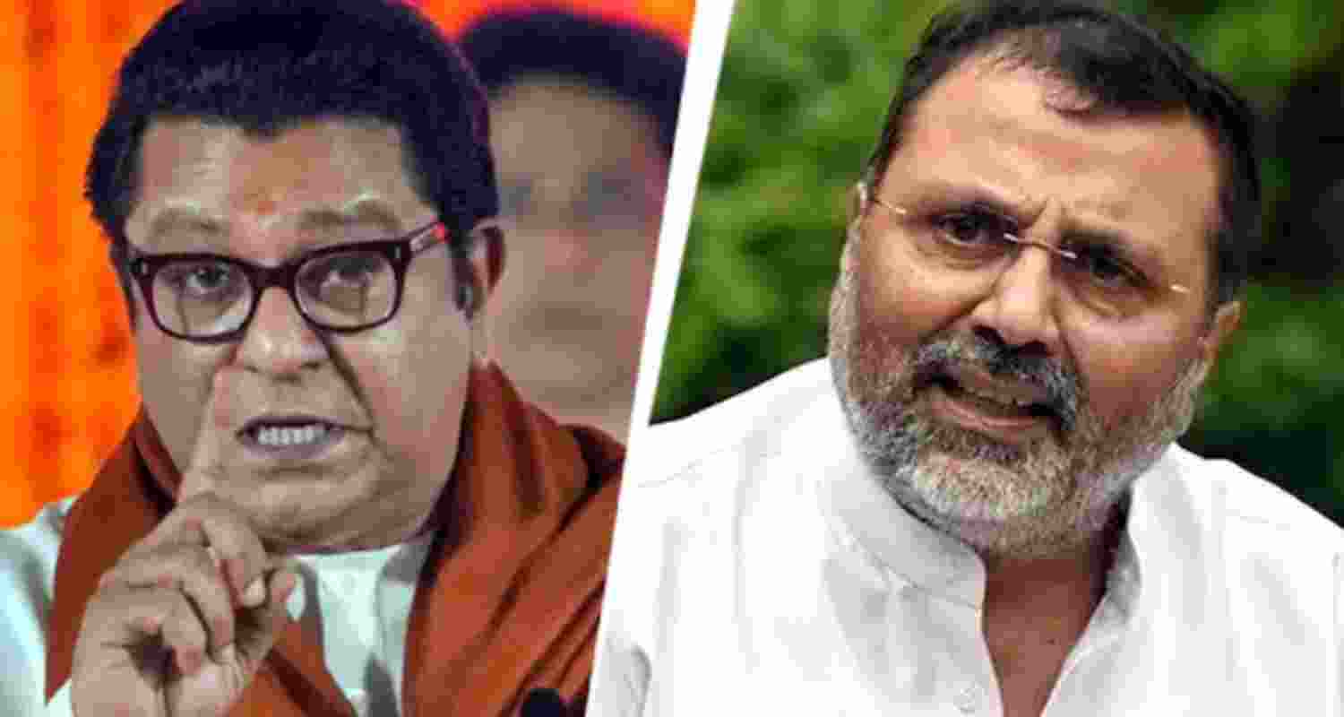 BJP MP Nishikant Dubey mocks Raj Thackeray says taught him Hindi in spat. BJP MP Nishikant Dubey mocks Raj Thackeray says taught him Hindi in spat.