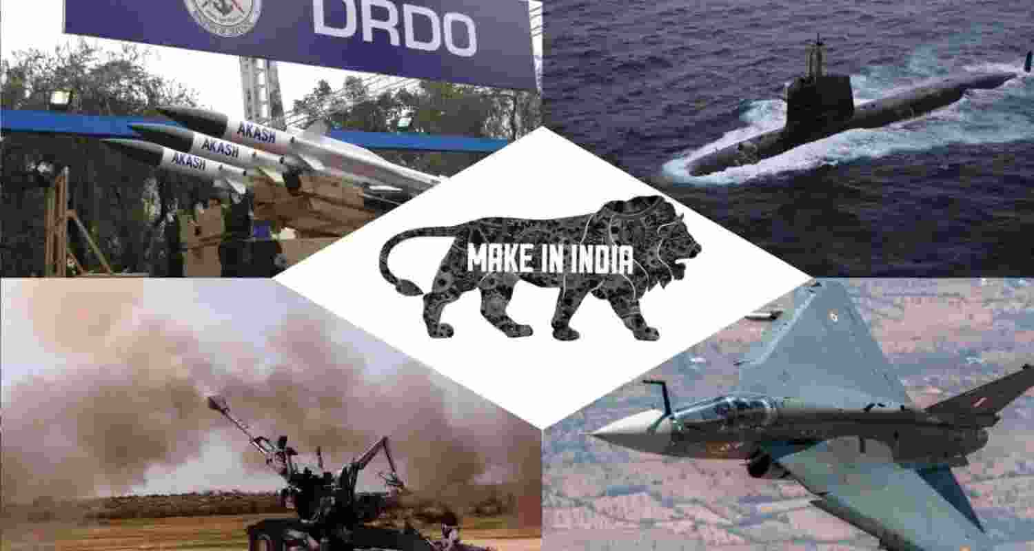 India sets record with ₹1.51 lakh cr defence production. India sets record with ₹1.51 lakh cr defence production.