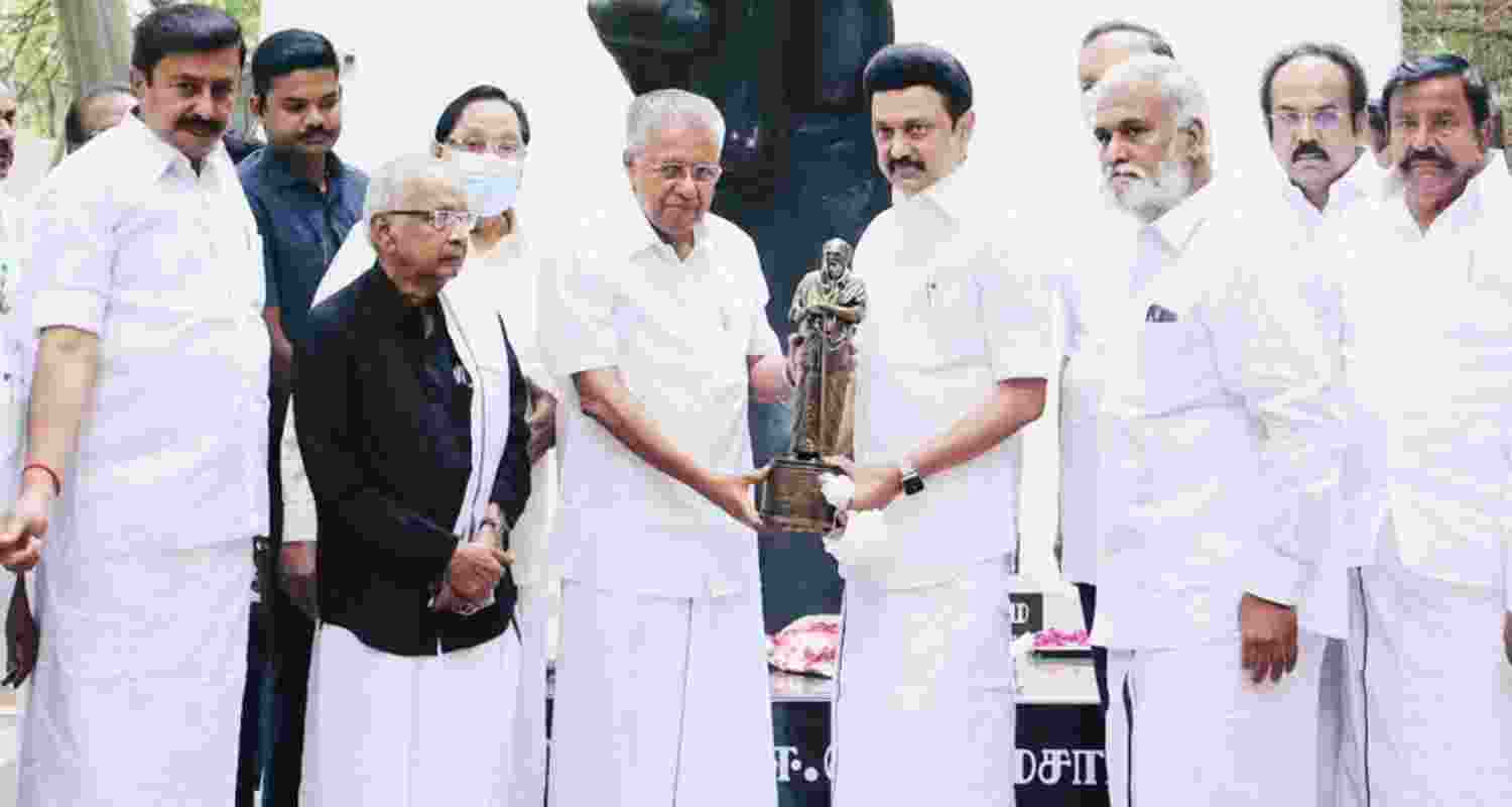 Kerala faces BJP ire over Stalin invite to Ayyappa event. File Photo. Kerala faces BJP ire over Stalin invite to Ayyappa event. File Photo.
