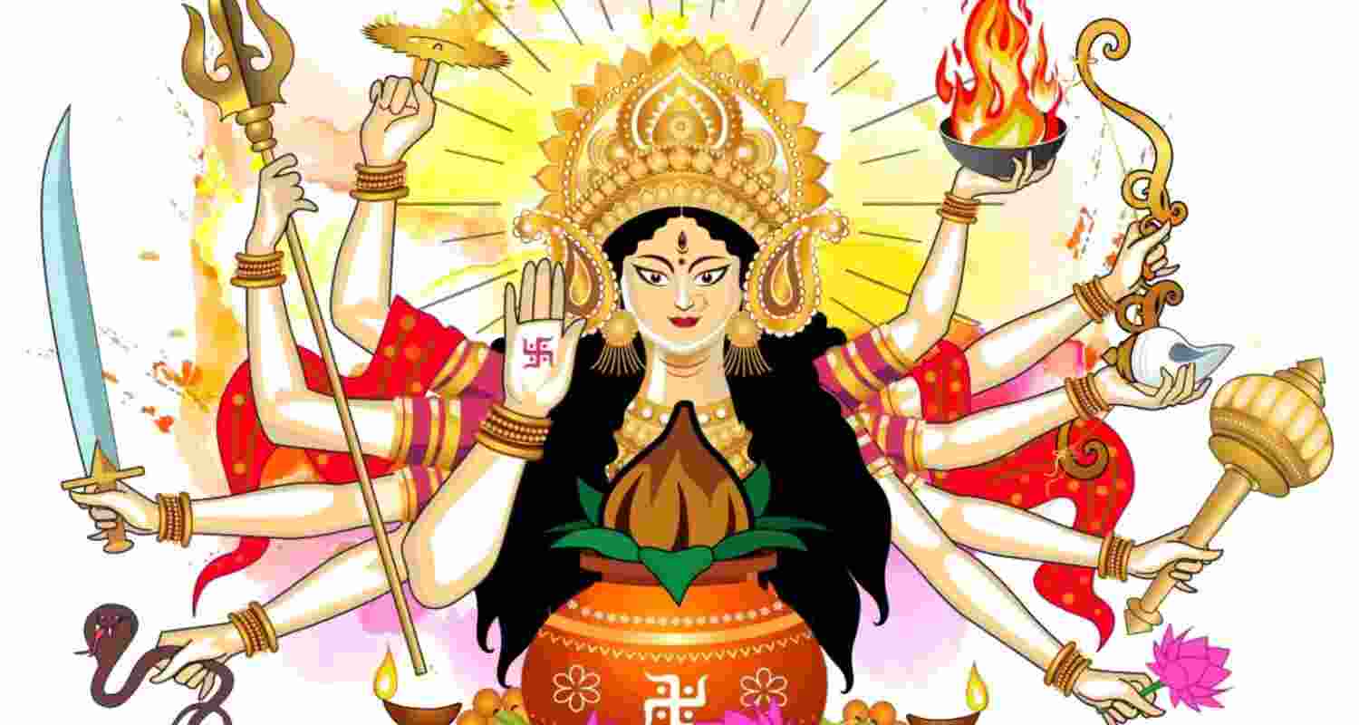 PM Modi greets nation on Navratri prays for strength and faith. PM Modi greets nation on Navratri prays for strength and faith.