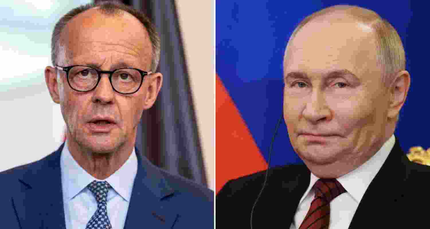 German Chancellor warns Russia targets all of Europe. German Chancellor warns Russia targets all of Europe.