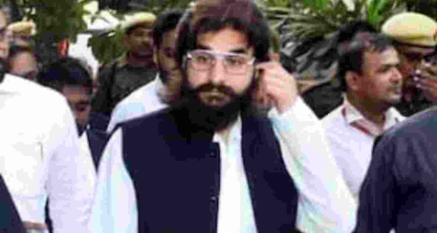 File photo of disqualified MLA Abbas Ansari File photo of disqualified MLA Abbas Ansari