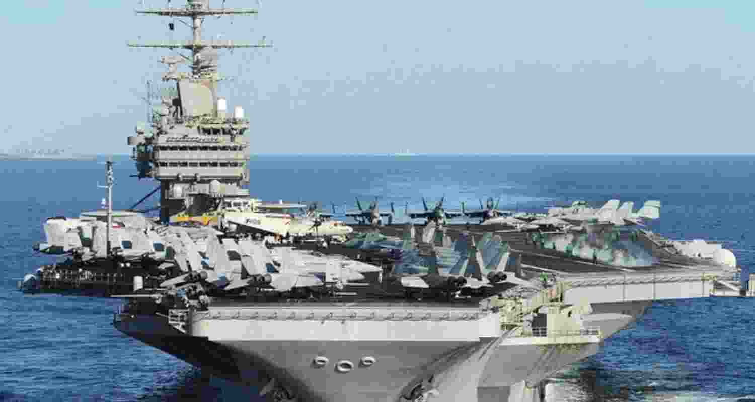US plans second carrier strike group to Middle East amid Iran tensions; Trump says diplomacy preferred but military options remain. US plans second carrier strike group to Middle East amid Iran tensions; Trump says diplomacy preferred but military options remain.
