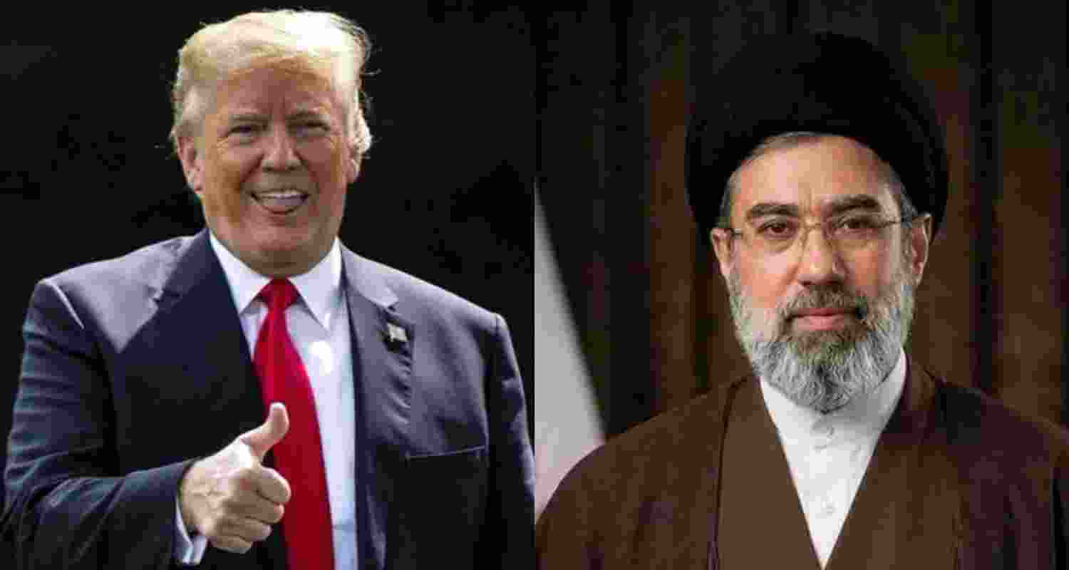 US President Donald Trump (left) and Iran's Supreme leader Mojtaba Khamenei. US President Donald Trump (left) and Iran's Supreme leader Mojtaba Khamenei.