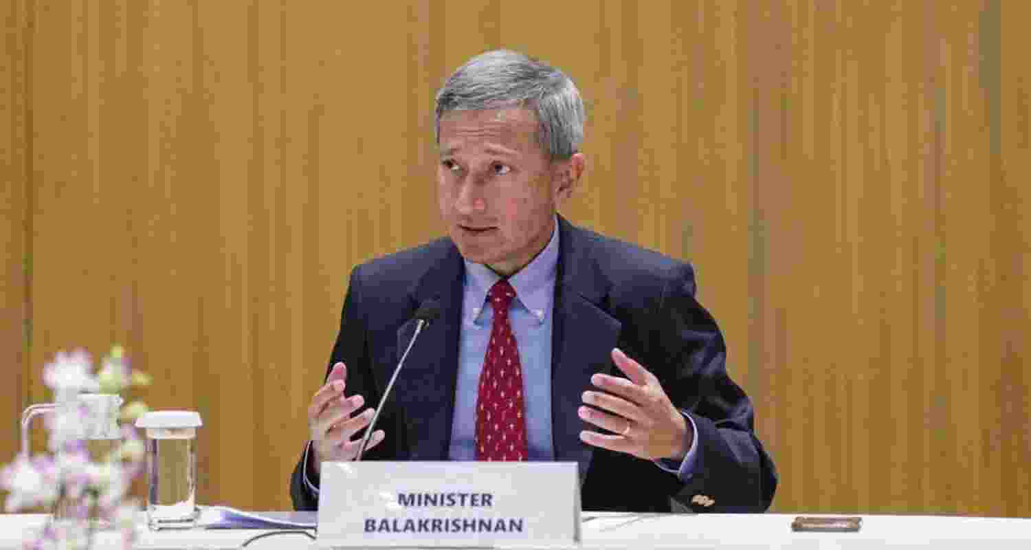Singapore Foreign Minister Vivian Balakrishnan. Singapore Foreign Minister Vivian Balakrishnan.