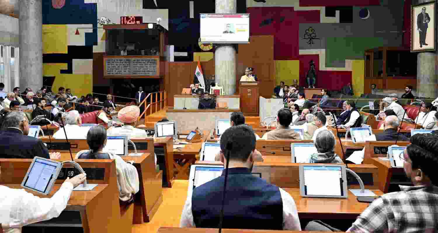 Haryana Assembly members pay tributes to Ajit Pawar Haryana Assembly members pay tributes to Ajit Pawar