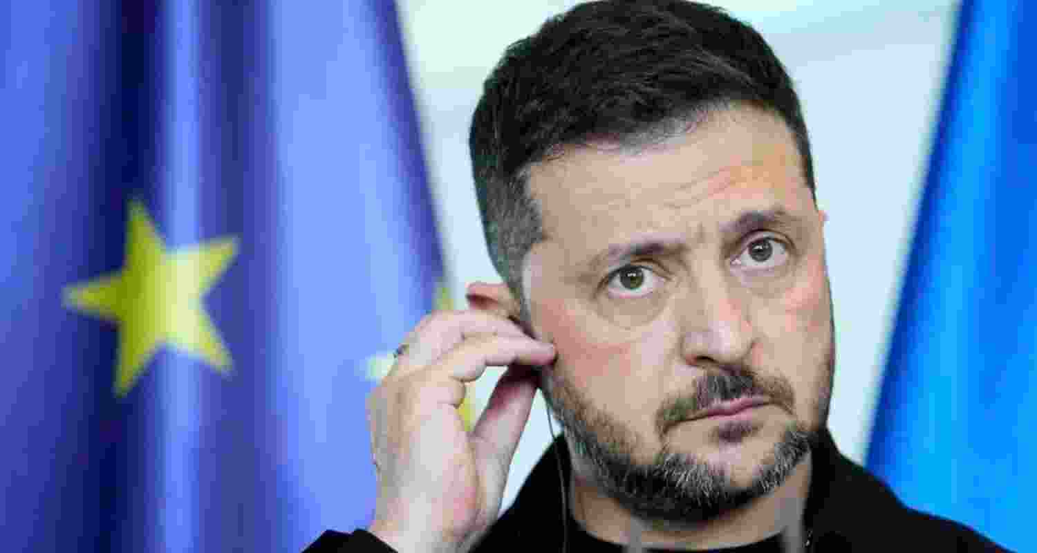 Ukrainian president Volodymyr Zelensky. Ukrainian president Volodymyr Zelensky.