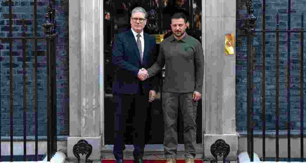 British Prime Minister Sir Keir Starmer with Ukrainian President Volodymyr Zelensky. British Prime Minister Sir Keir Starmer with Ukrainian President Volodymyr Zelensky.