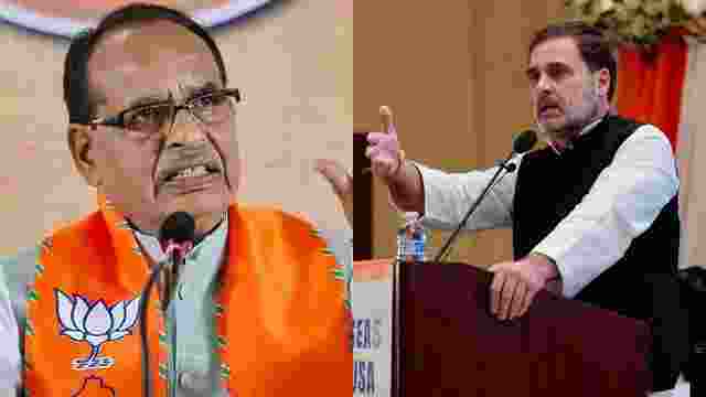 Rahul Gandhi defaming India abroad out of frustration, says Chouhan Rahul Gandhi defaming India abroad out of frustration, says Chouhan